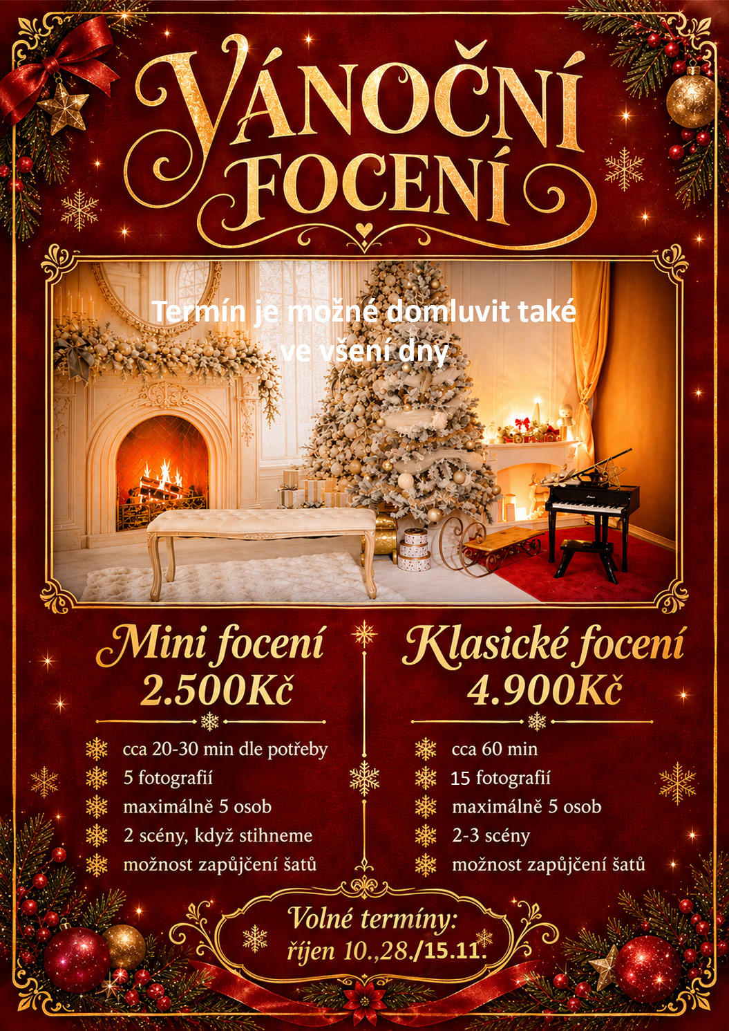 Vánoční focení 2026, Brandýs nad Labem - Stará Boleslav